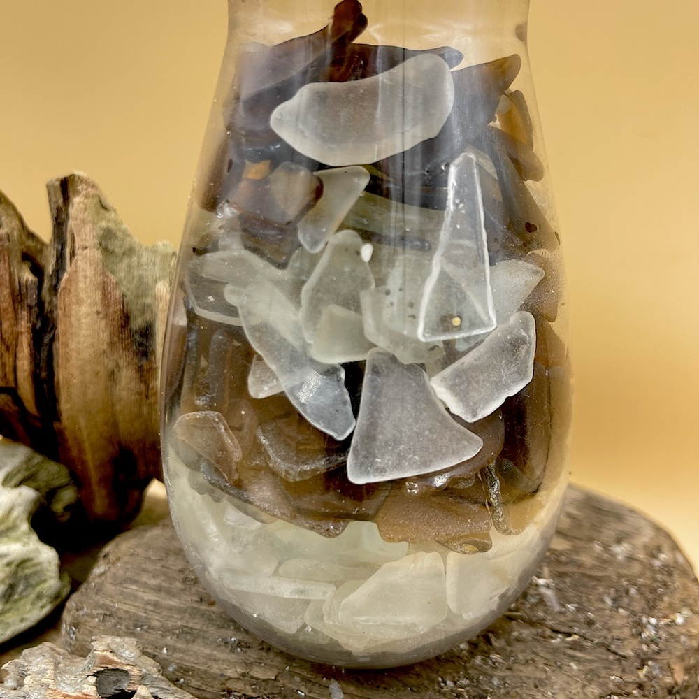 Authentic sea glass